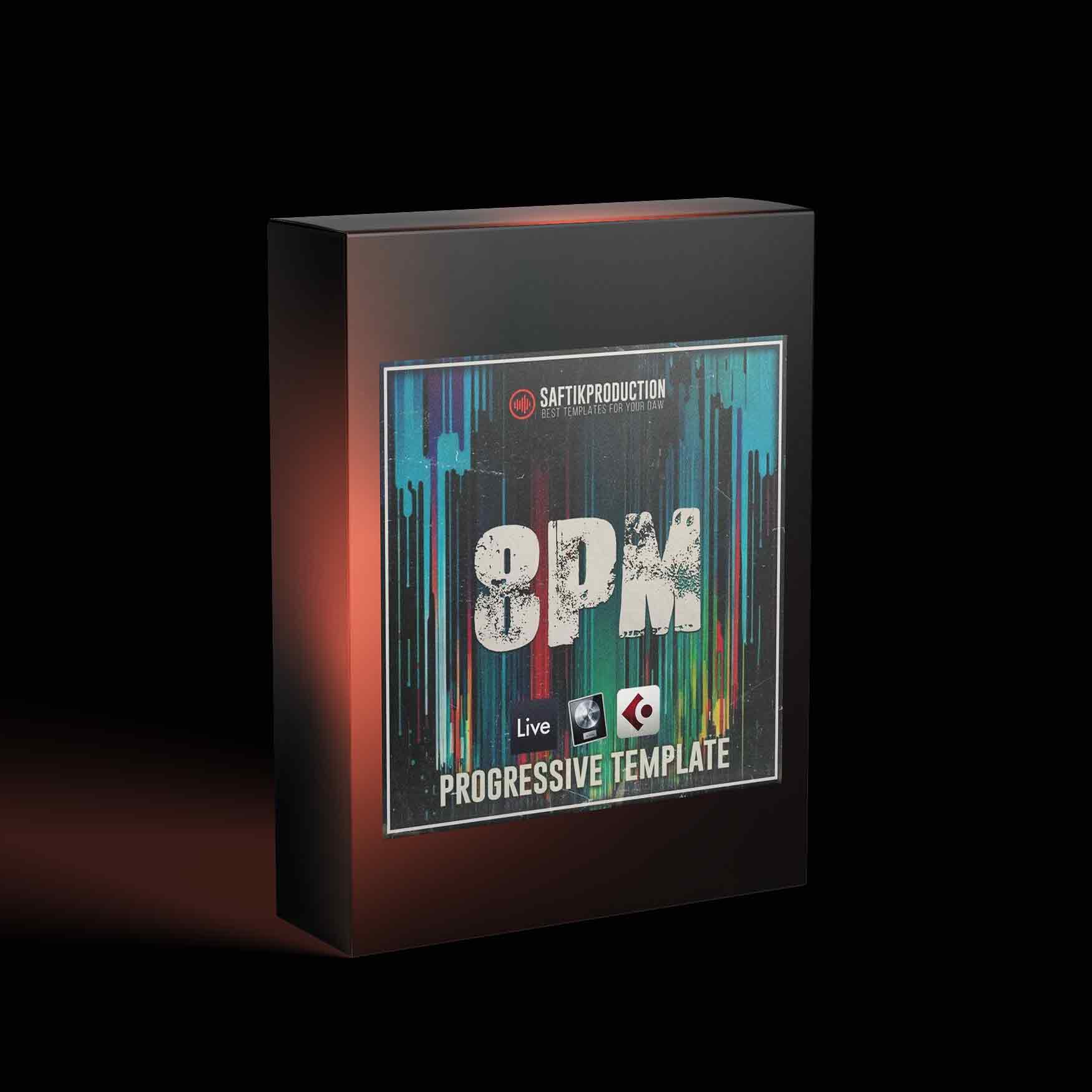 8 PM - Deep Progressive Template for Ableton Live, Logic Pro X and Cubase Saftik Production