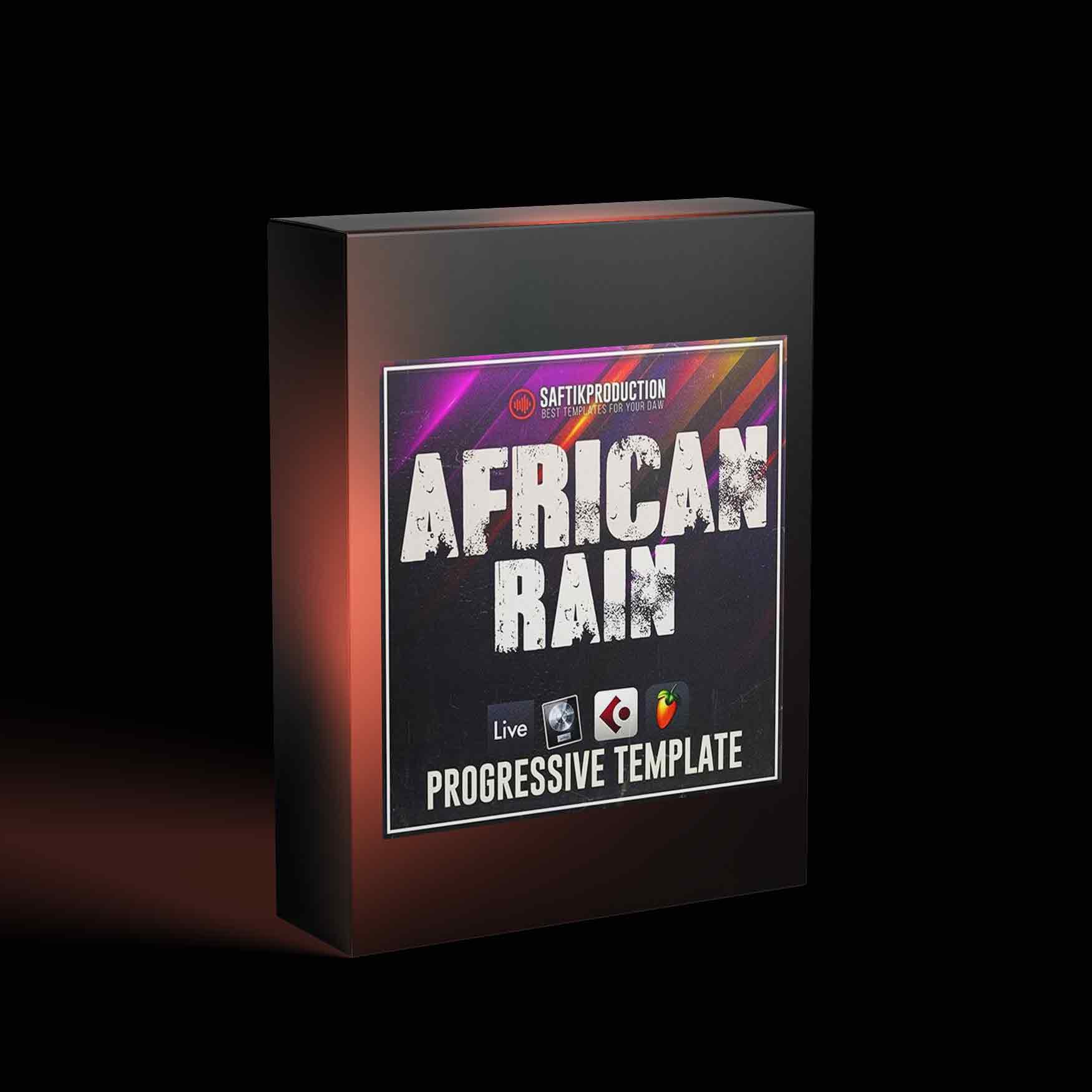 African Rain - Deep Progressive Template for Ableton Live, Logic Pro X, Cubase and FL Studio Saftik Production