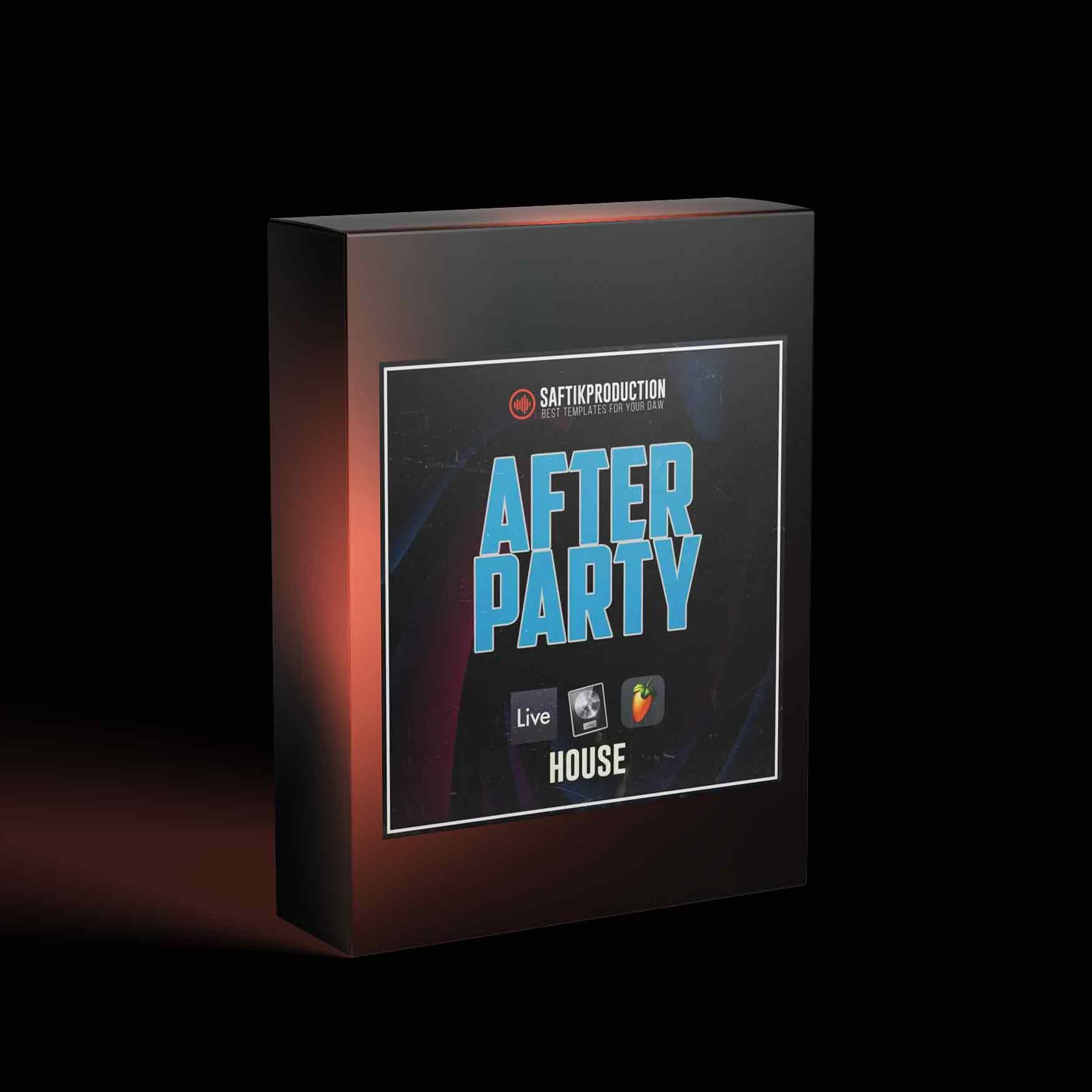 After Party - House Template for Ableton Live, Logic Pro X, Cubase and FL Studio