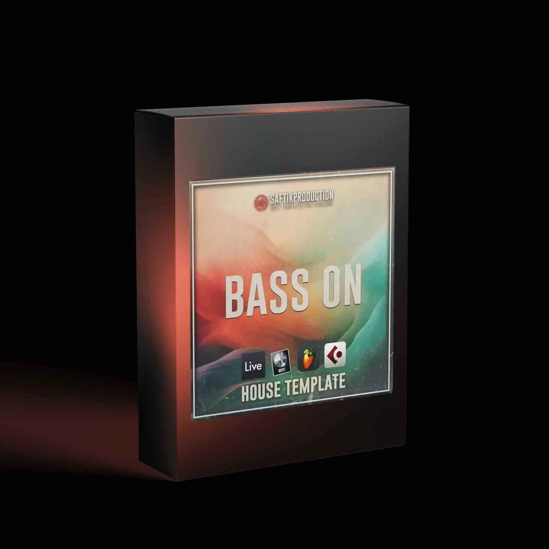 Bass On - House Template for Ableton Live, Logic Pro X, Cubase and FL Studio