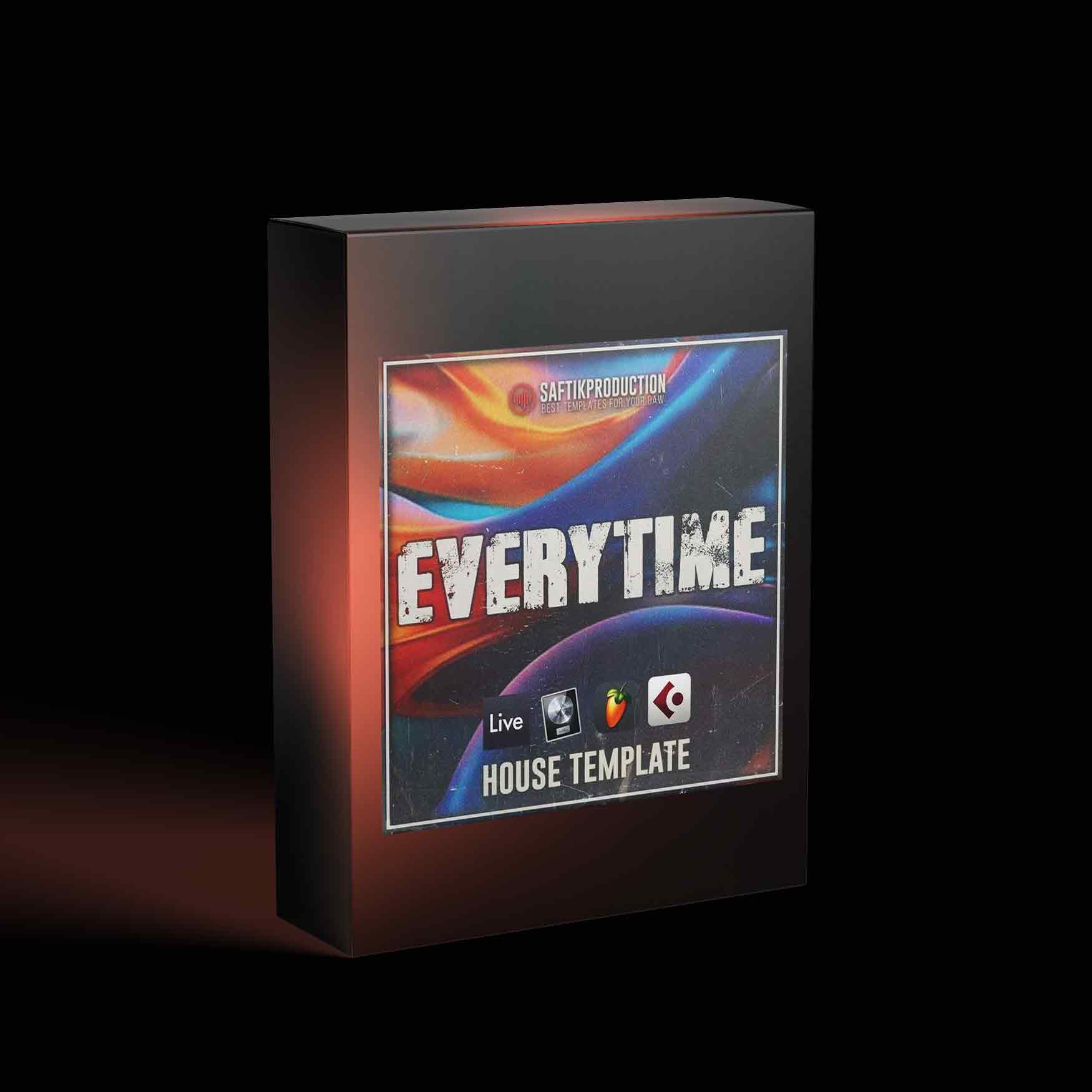 Everytime – House Template for Ableton, Logic Pro X, Cubase and FL Studio
