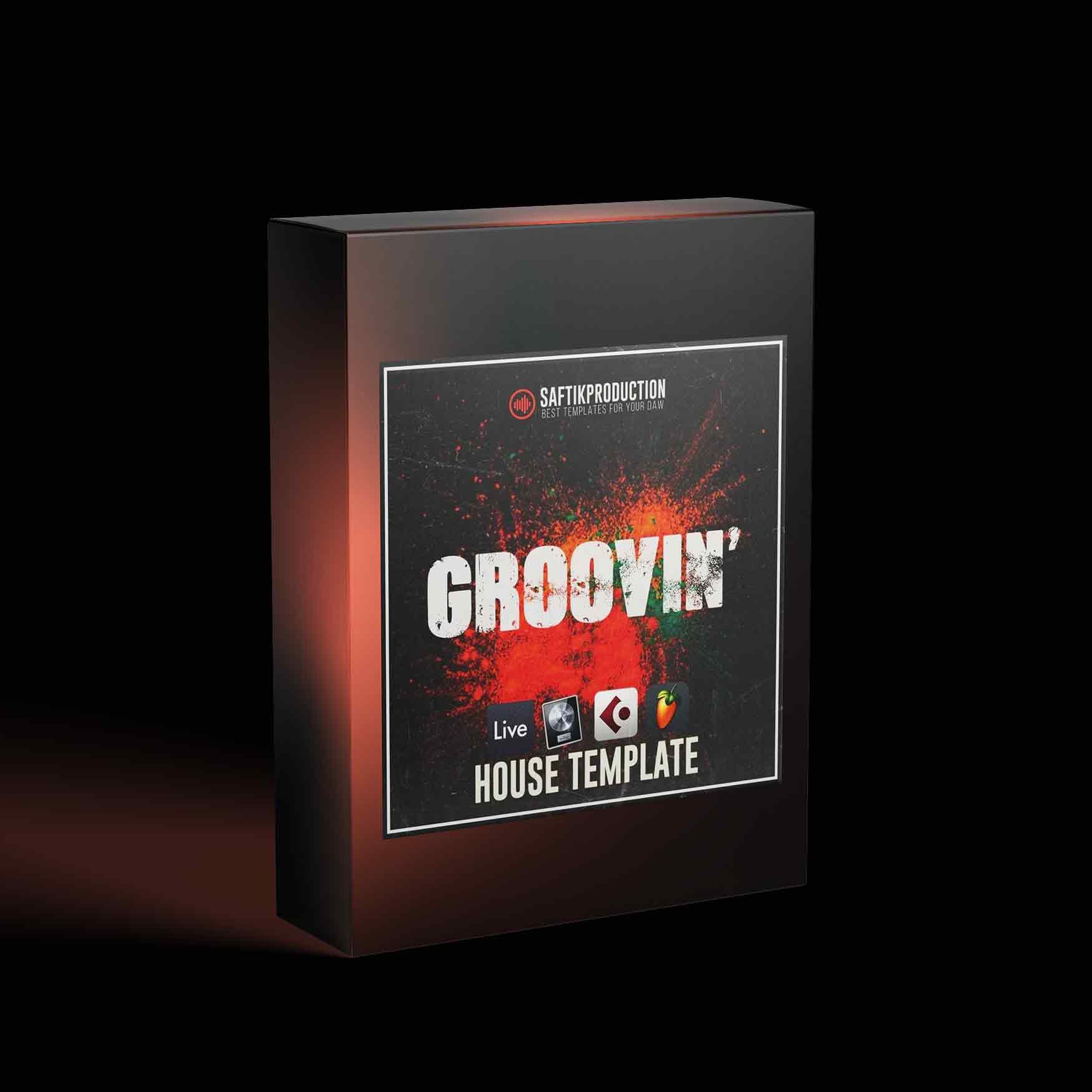 Groovin' - Piano House Template for Ableton Live, Logic Pro X, Cubase and FL Studio Saftik Production