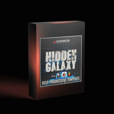 Hidden Galaxy - Deep Progressive Template for Ableton Live, Logic Pro X, Cubase and FL Studio