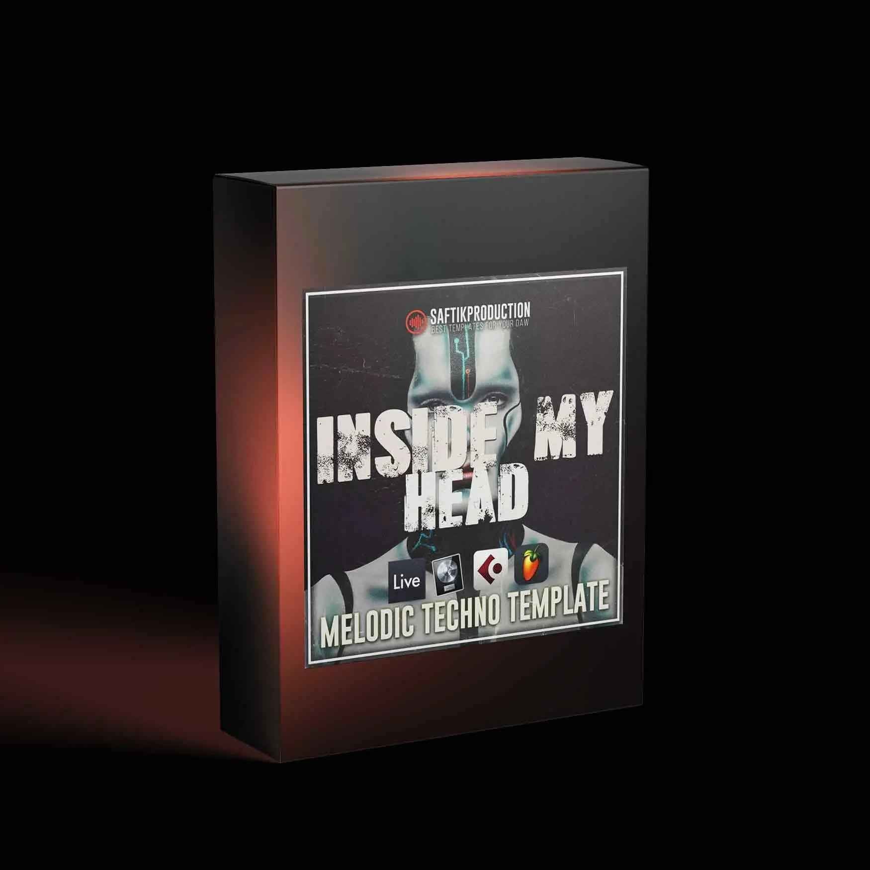 Inside My Head - Melodic Techno Template for Ableton Live, Logic Pro X, Cubase and FL Studio