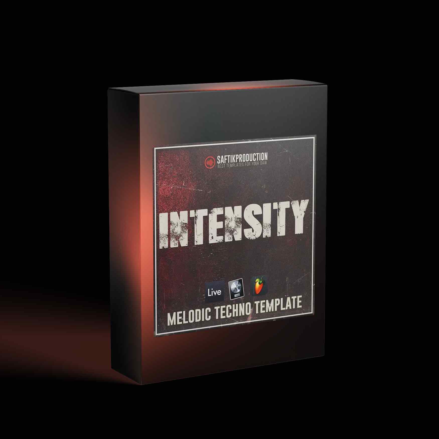 Intensity - Melodic Techno Template for Ableton Live, Logic Pro X and FL Studio Saftik Production