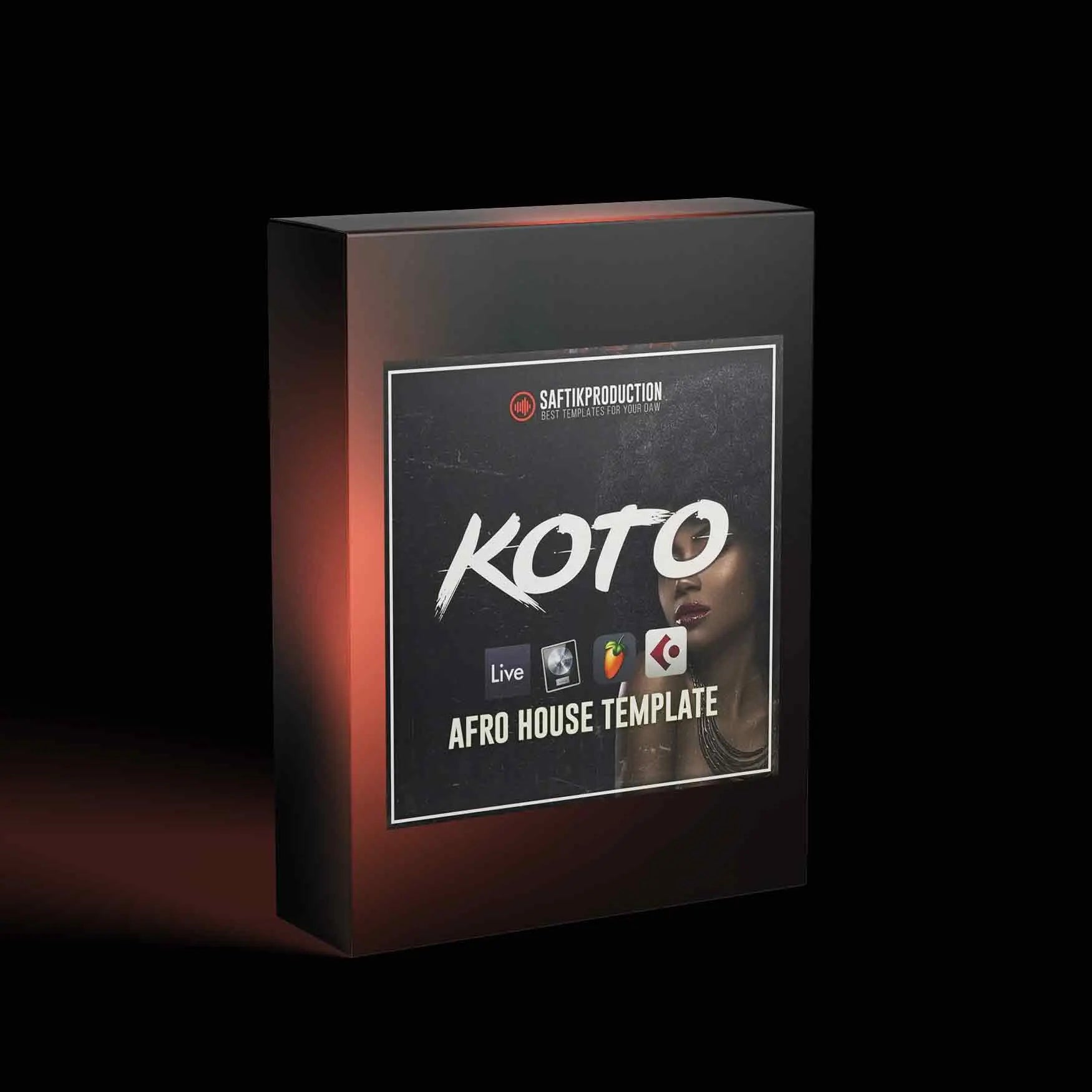 Koto – Afro House Template for Ableton, Logic Pro, Cubase, and FL Studio