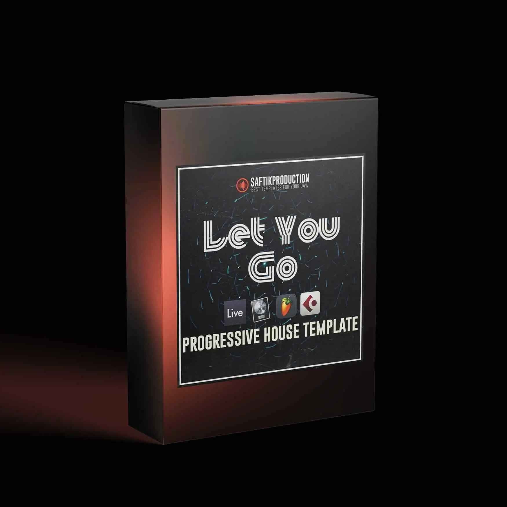 Let You Go - Progressive House Template for Ableton Live, Logic Pro X, Cubase and FL Studio