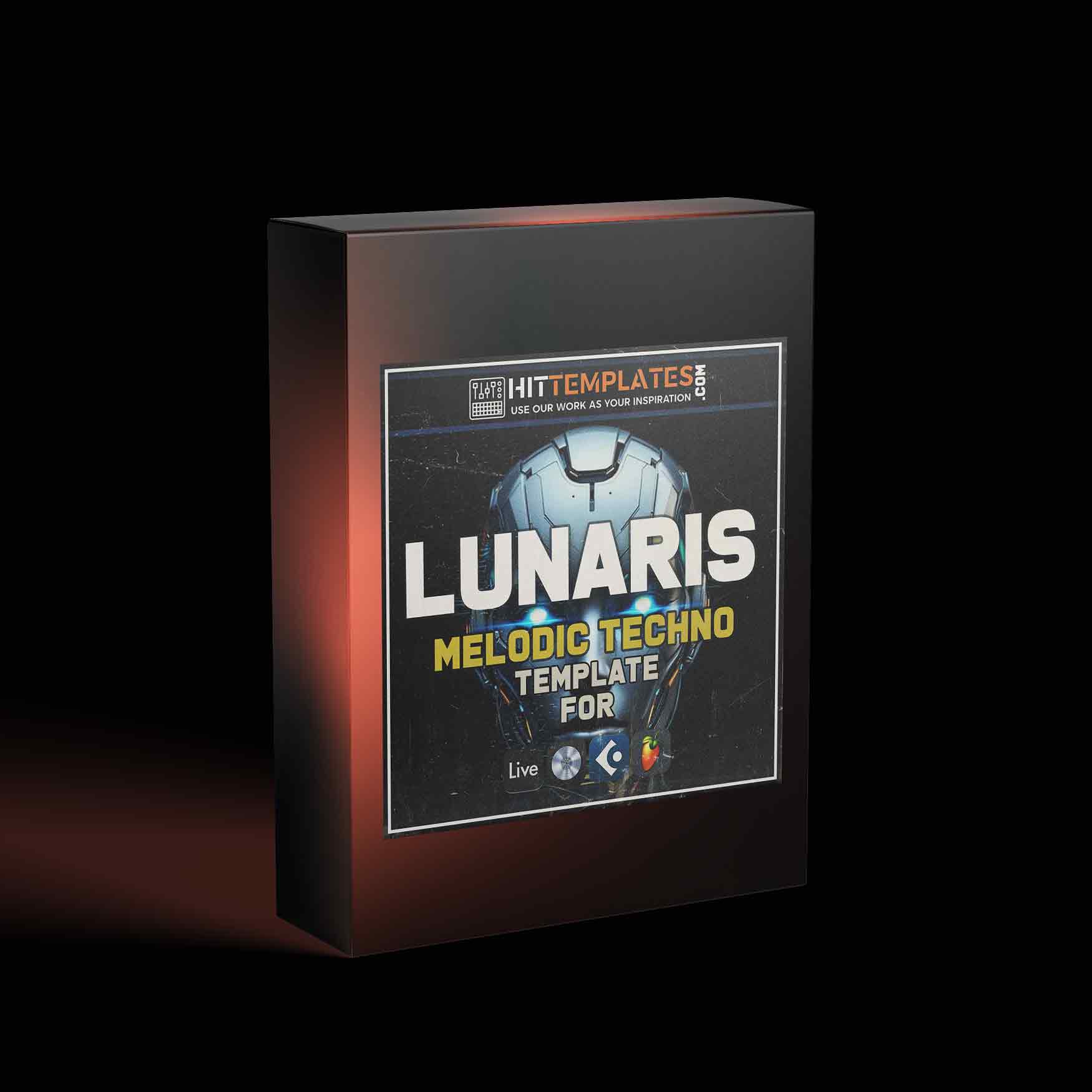 Lunaris - Melodic Techno Template for Ableton Live, Logic Pro X, Cubase and FL Studio