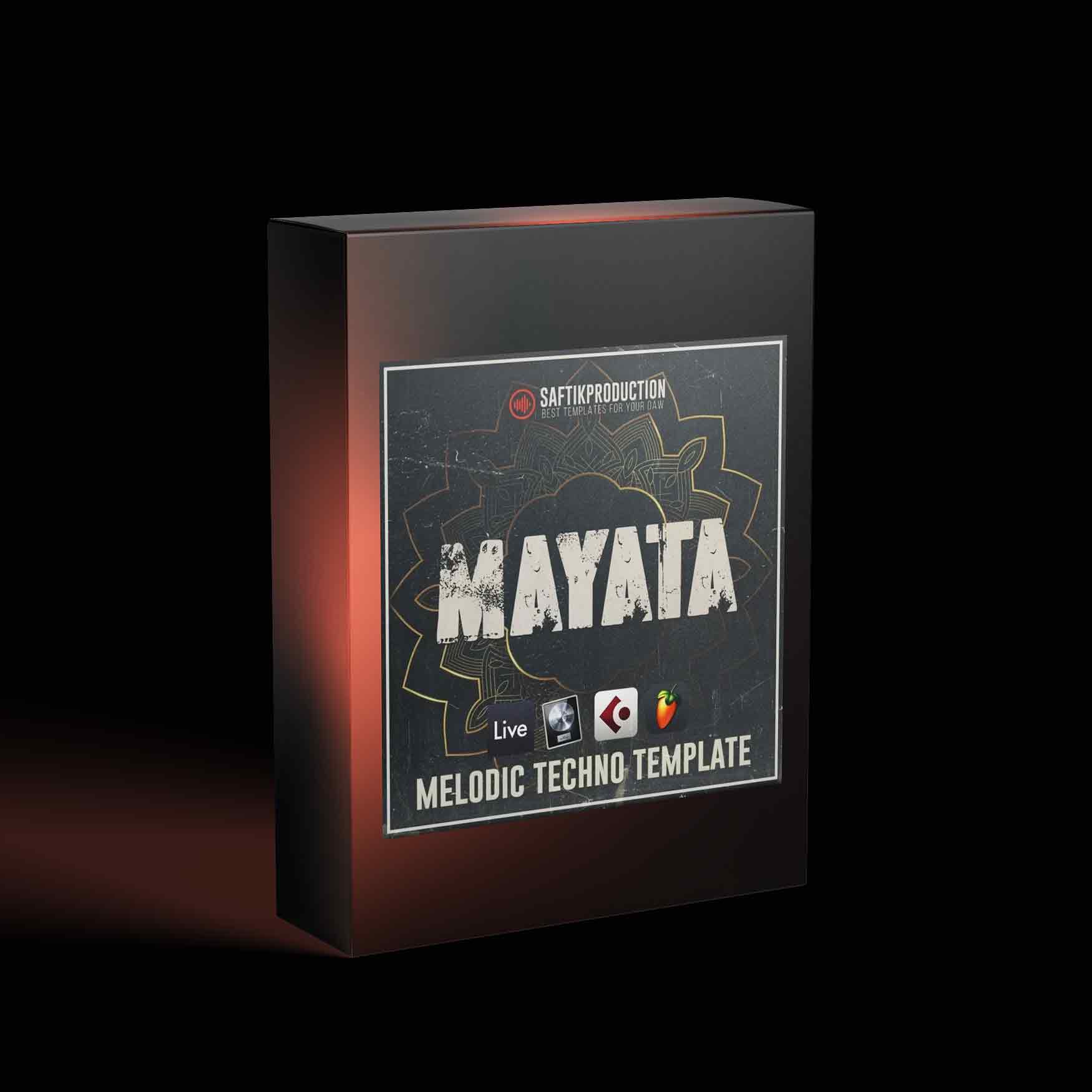 Mayata - Melodic Techno Template for Ableton Live, Logic Pro X, Cubase and FL Studio Saftik Production