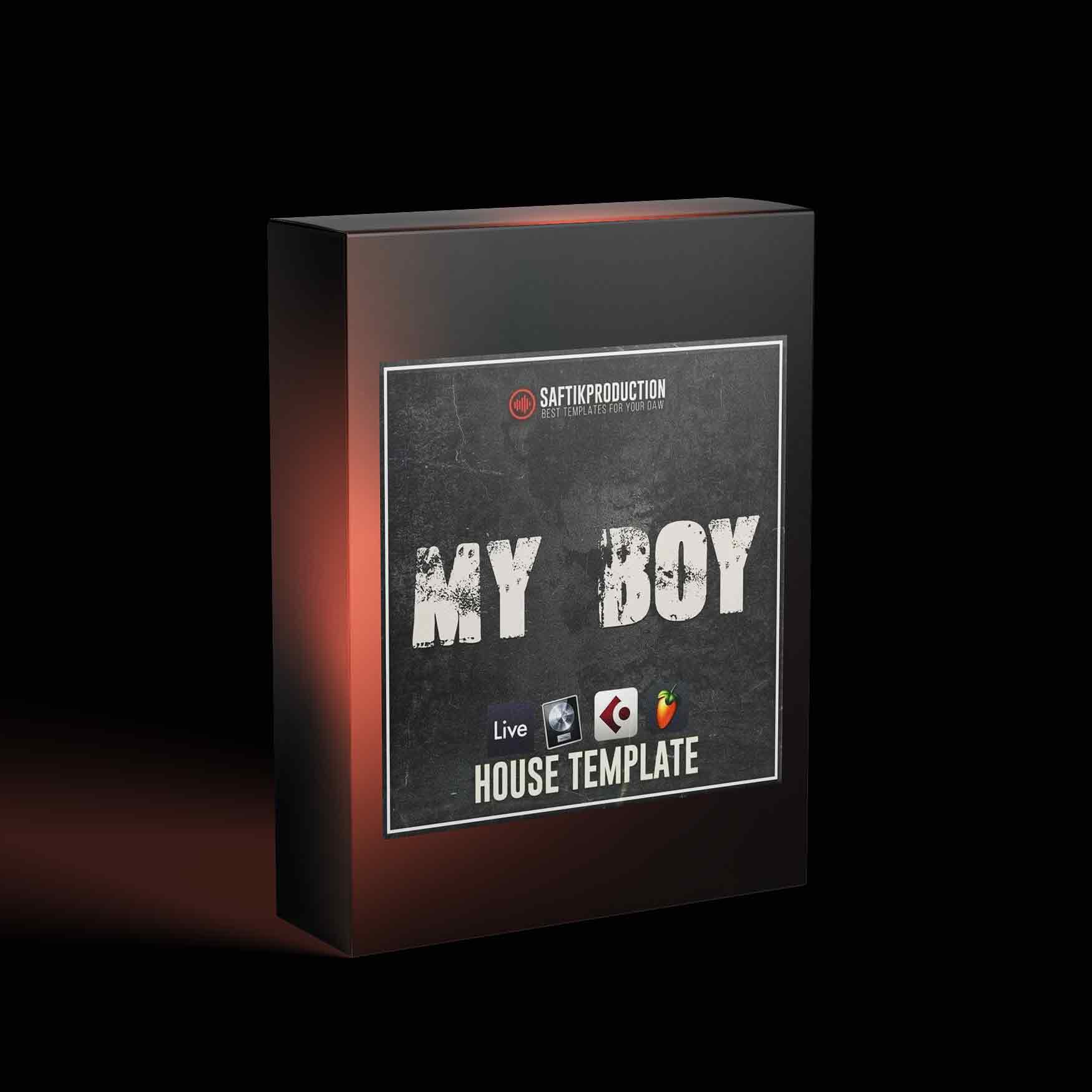 My Boy - House Template for Ableton Live, Logic Pro X, Cubase and FL Studio Saftik Production