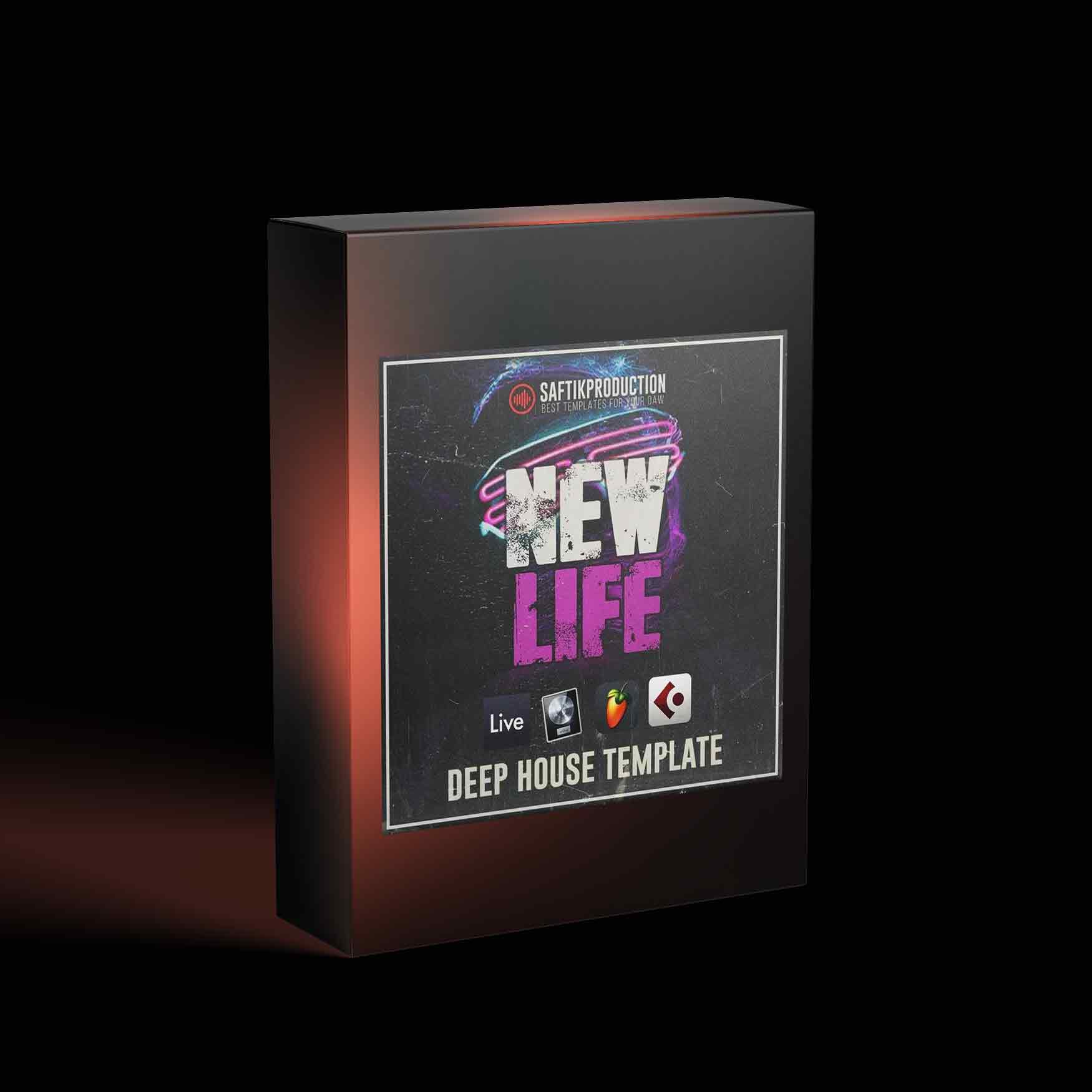 New Life – Deep House Template for Ableton, Logic Pro, Cubase and FL Studio