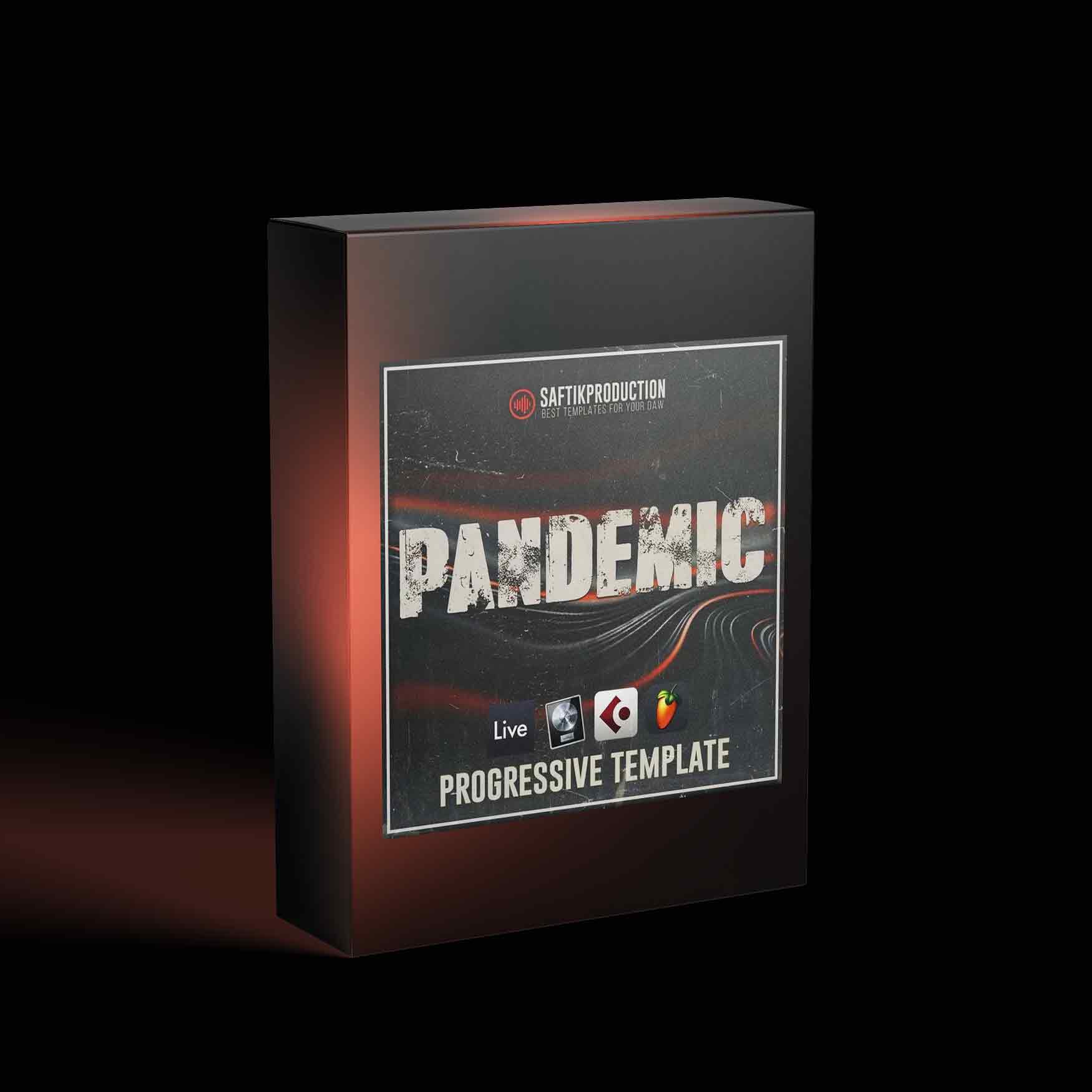 Pandemic - Melodic Techno Template for Ableton Live, Logic Pro X, Cubase and FL Studio Saftik Production