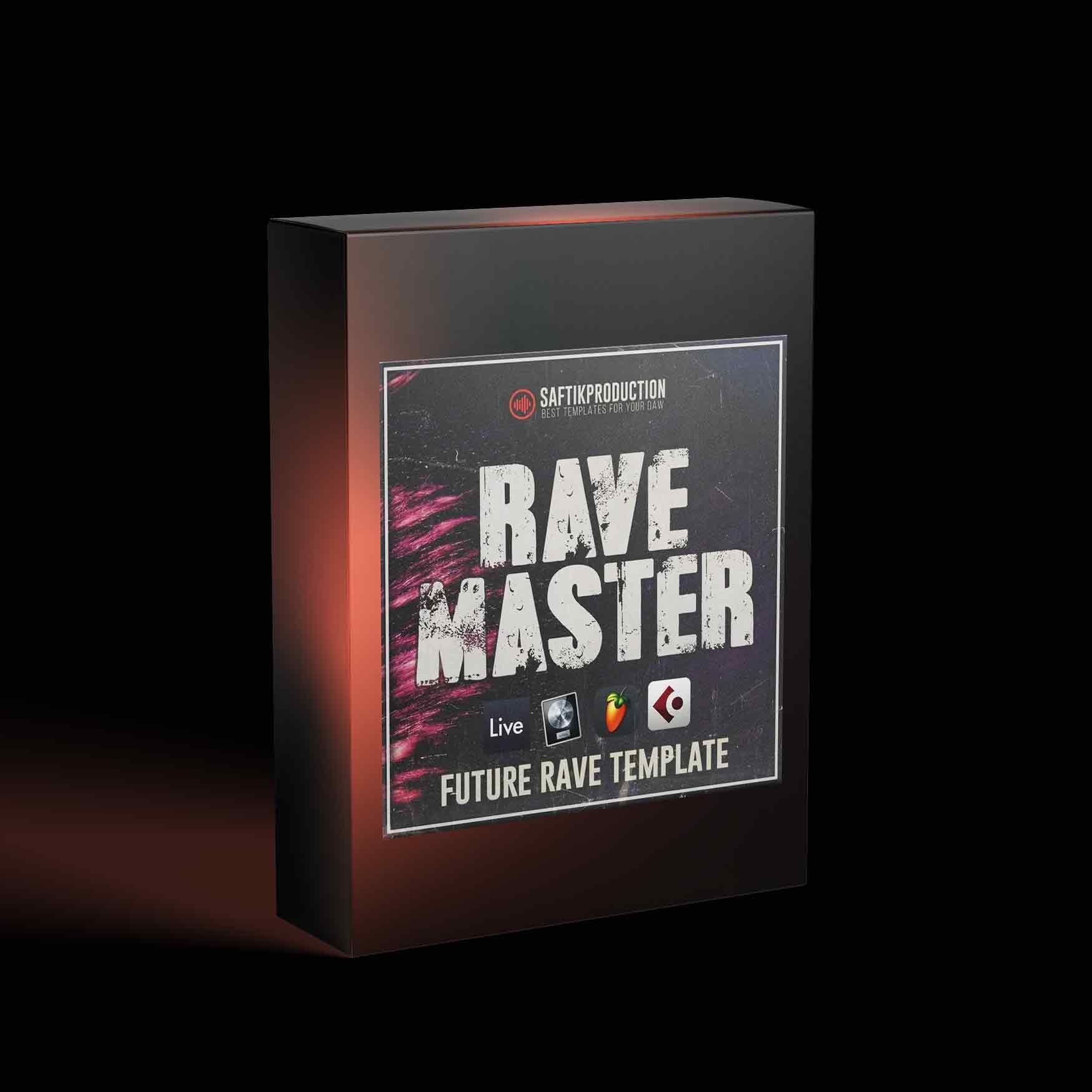 Rave Master – Future Rave Template for Ableton Live, Logic Pro X, Cubase and FL Studio