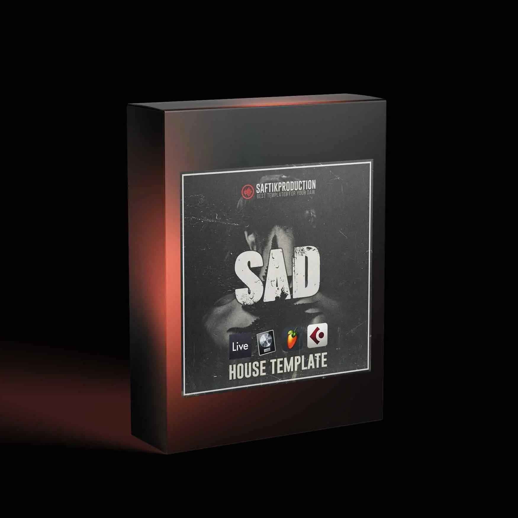 Sad - House Template for Ableton Live, Logic Pro X, Cubase and FL Studio