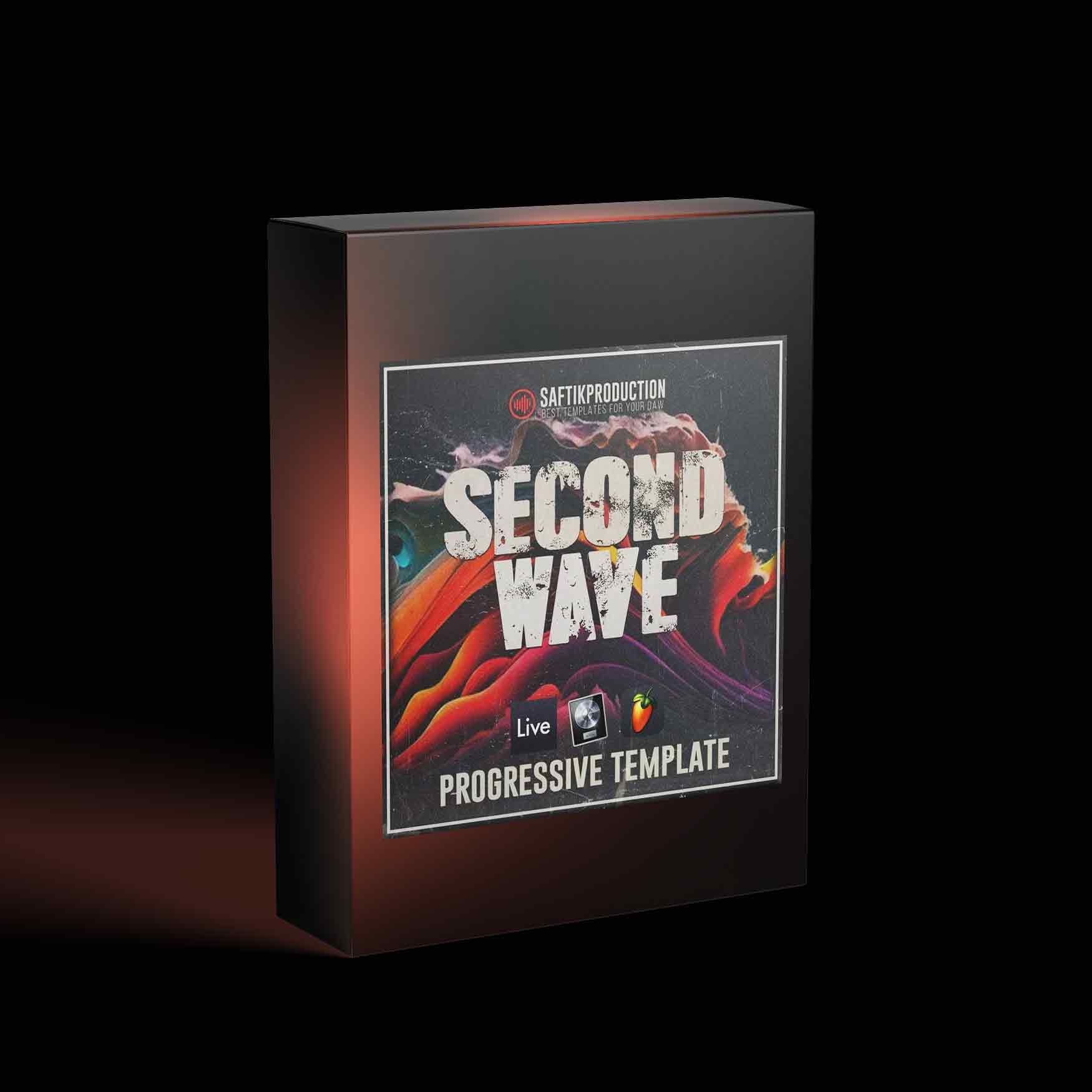 Second Wave - Progressive Template for Ableton Live, Logic Pro X, Cubase and FL Studio Saftik Production