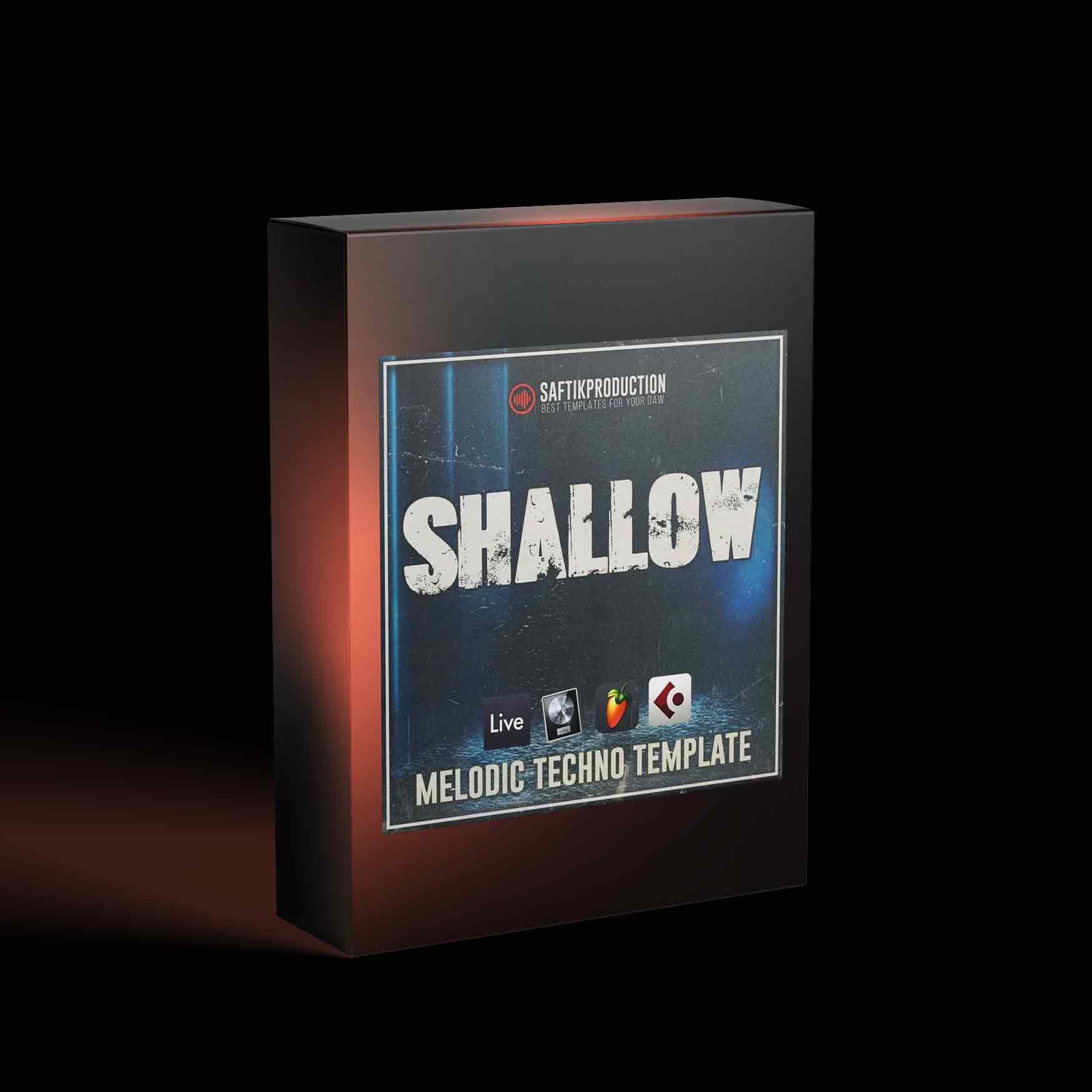 Shallow – Melodic Techno Template for Ableton Live, Logic Pro X, Cubase and FL Studio
