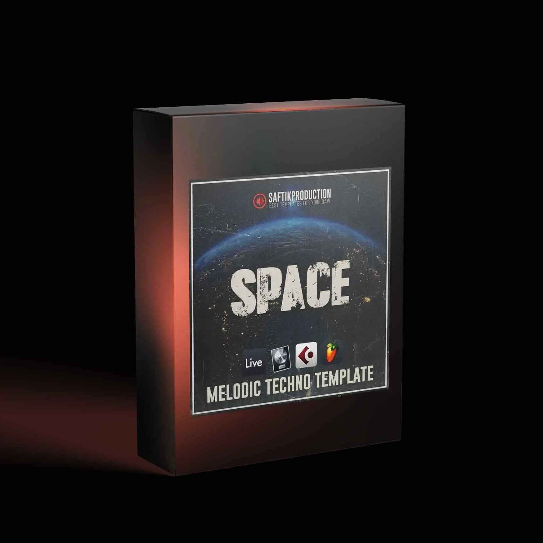 Space – Melodic Techno Template for Ableton Live, FL Studio, Logic Pro X & Cubase