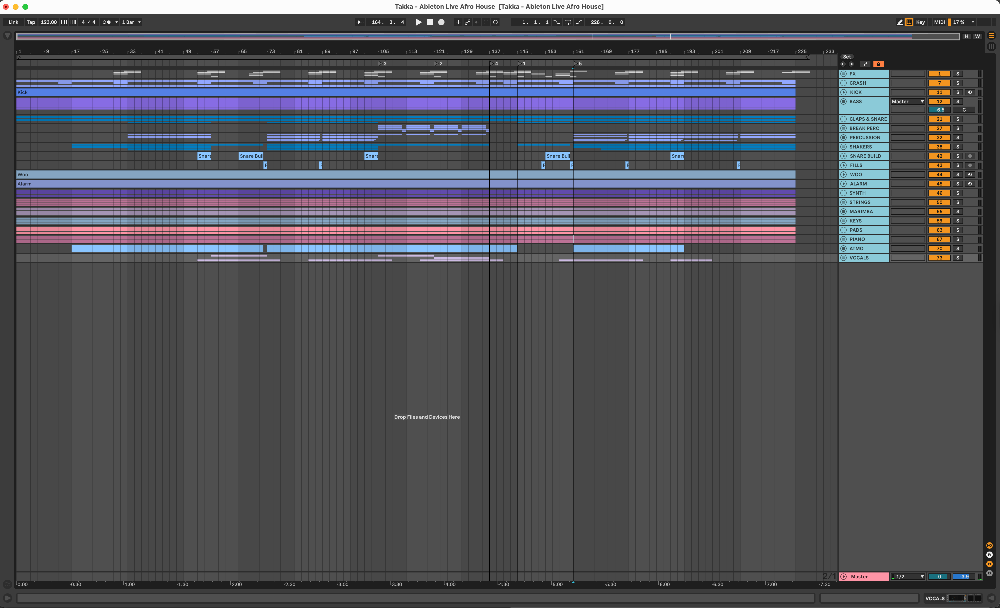 Takka - Afro House Ableton Live Template