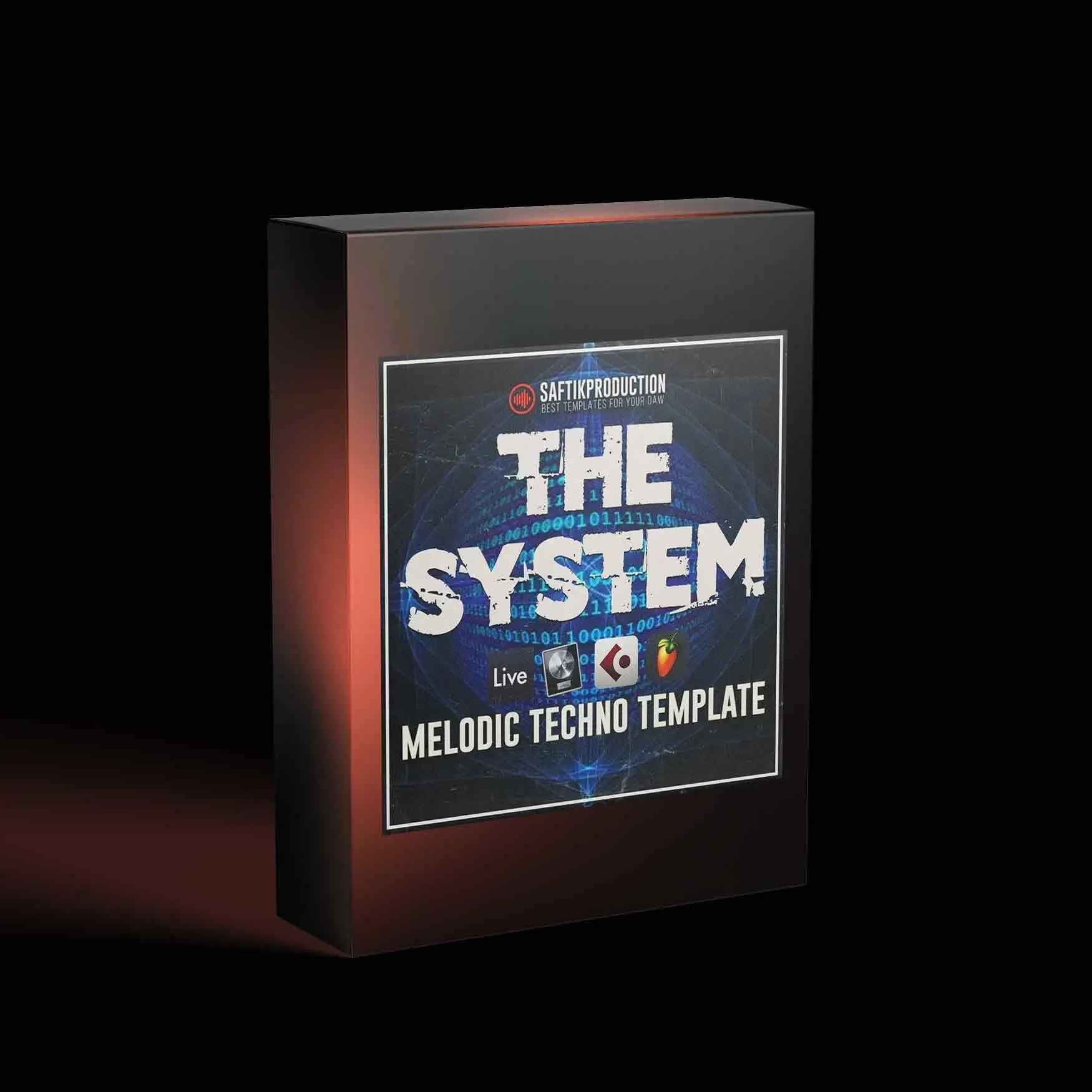 The System - Melodic Techno Template for Ableton Live, Logic Pro X, Cubase and FL Studio