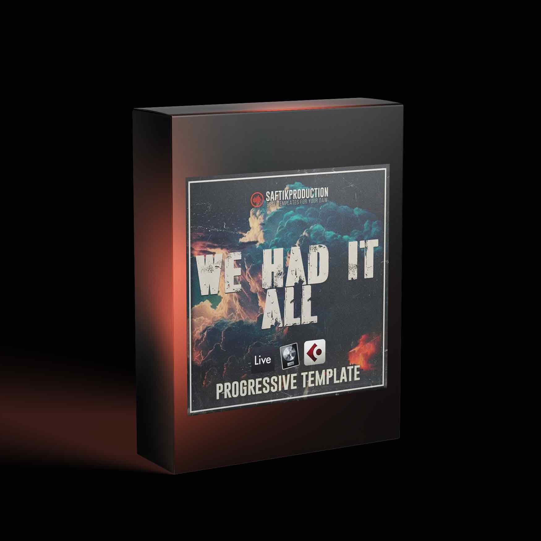 We Had It All – Deep Progressive Template for Ableton Live, Logic Pro X, Cubase and FL Studio