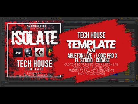 Isolate - Tech House Template for Ableton Live